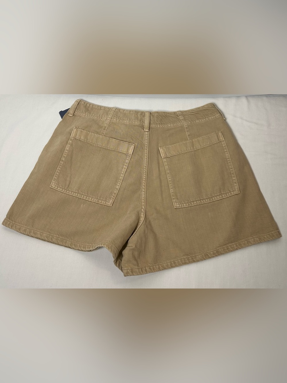 Universal Thread Khaki High-Waist Pleated Shorts - Picture 2 of 8